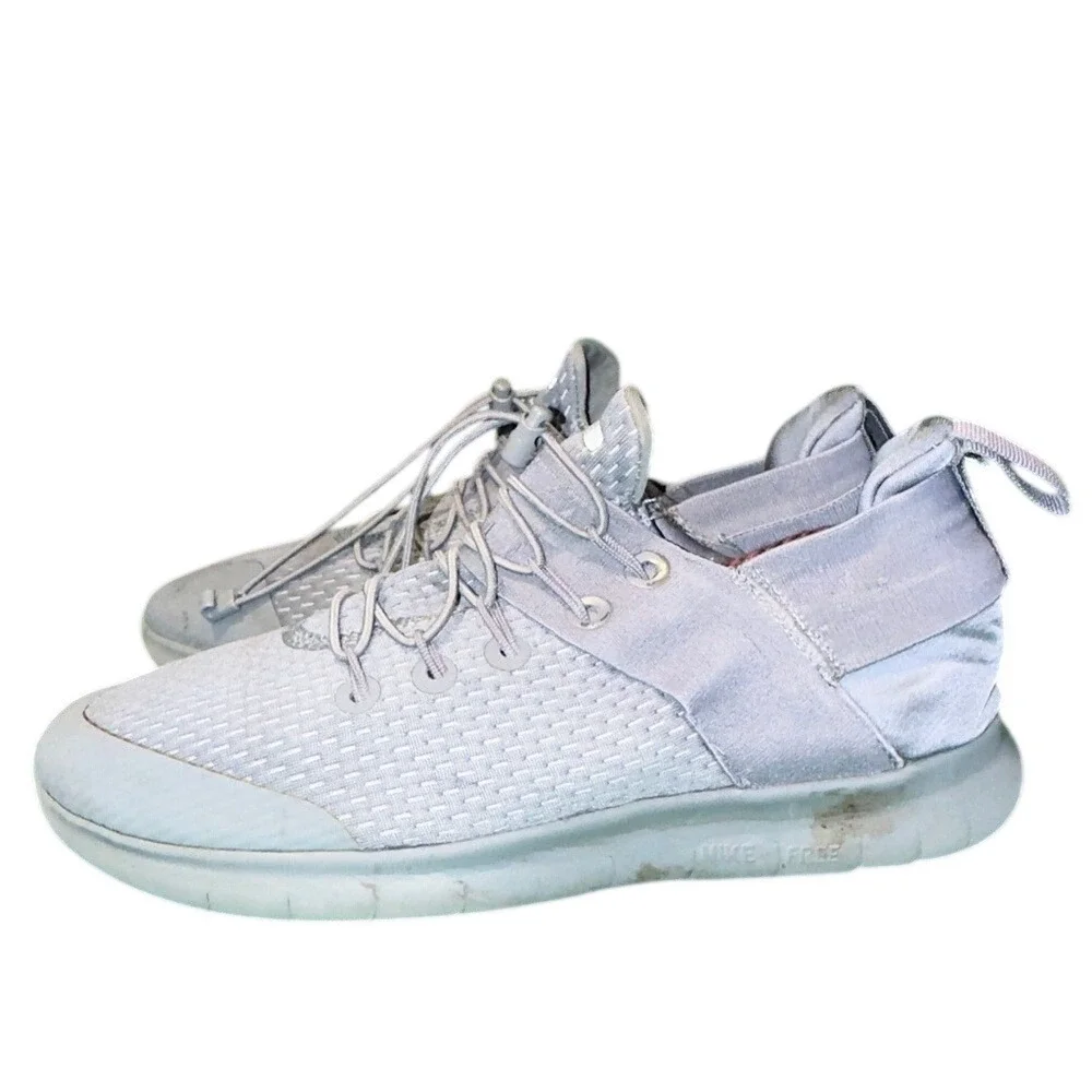 Nike Free RN Commuter 2017 Womens Running Shoes Wolf Grey 880842-002 Size 7.5‎